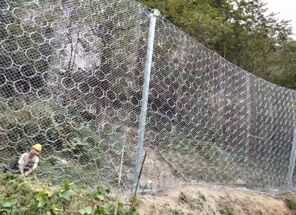 柔性防护网的安全防护体系